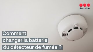 SecuritasHome  Batterie détecteur de fumée [upl. by Verina]