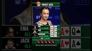 Pocket Aces got followers poker [upl. by Ronoel]