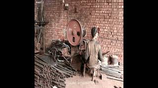 Amazing Process of Making Iron Charpai Bed  PART 2 [upl. by Lebiralc298]