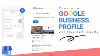 How to Verify Google Business Profile  Google My Business Verification Issue 2024 [upl. by Adikram]