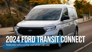 The introduction of the 2024 Ford Transit Connect marks a new era for compact commercial vans [upl. by Eelahs]