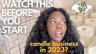 What I wish I knew before starting a Candle Business in 2023🕯 [upl. by Ociral]