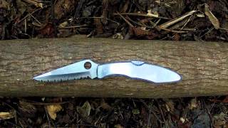 Spyderco Serrated Police Model [upl. by Steffane]