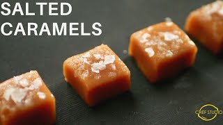 Homemade Salted Caramels  Chef Studio Basics [upl. by Nacim]