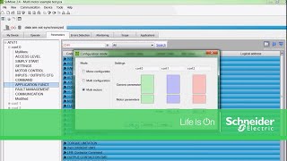 Configuring Multi Motor Switching for Altivar 71 via SoMove  Schneider Electric Support [upl. by Namyw]