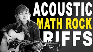 Top 5 Math Rock ACOUSTIC Guitar Riffs [upl. by Nevur]