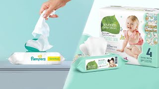 Best Baby Wipes 2023  Top 5 Wipes For Newborn Baby [upl. by Shelli]