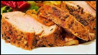 Polędwiczka wieprzowa pieczona  Rewelacja Pork tenderloin recipe  MajkelGotuje [upl. by Emera]