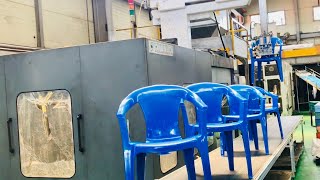 3kg Plastic molding machine making chair [upl. by Irita]