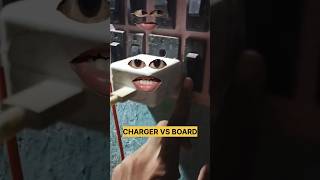 CHARGER VS BOARD 😡  shorts  Reaction funny 😂😂 [upl. by Shaun]