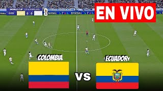 🔴 Colombia vs Ecuador EN VIVO  Eliminatorias 2024 [upl. by Linzy]