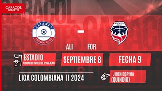 🔴 EN VIVO  Alianza FC vs Fortaleza  Liga Colombiana por el Fenómeno del Fútbol [upl. by Eyllek]