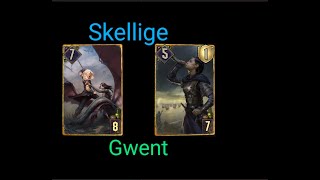 skellige Ulula vs nilfgaard milling prorank Gwent Card Game 2409261945 [upl. by Tatiania882]