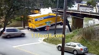 The Definitive 11Foot8 Bridge Crash Compilation [upl. by Najram]