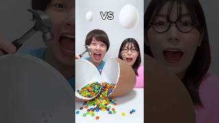 Bottle Candy VS Egg Chocolate Which is better to eat amazingfacts facts [upl. by Burford618]