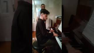 Unuda bilmirem pianoda Ali Vahidov ifa edir Taleh Səlimov [upl. by Ashti]