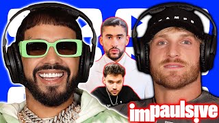 Anuel AA on Logan Paul vs Bad Bunny Adin Ross Joining The Illuminati Making Hits From Prison  411 [upl. by Thomey]