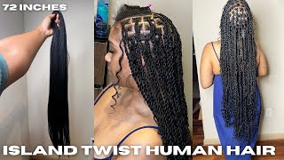 What you need to Know Island Twist with Human Hair [upl. by Kahlil849]