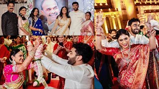 YS Sharmila Son Raja Reddy Marriage Video  Raja Reddy amp Priya Atluri Marriage  Daily Culture [upl. by Niletac959]