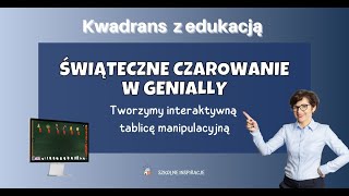 Świąteczna matematyczna tablica manipulacyjna w Genially [upl. by Rases]