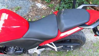 2014 Honda CBR500R Overview And Opinion Video [upl. by Zsolway]