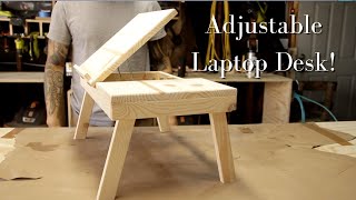 Lap Desk BUILD Perfect for working in bed [upl. by Ahsea300]