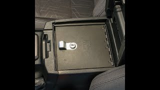 Tuffy Security Products F150 Center Console Safe Installed [upl. by Chabot]