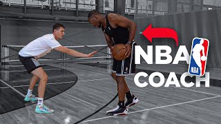 1v1 Basketball VS NBA Coach [upl. by Ludly]