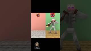 Baby Zombie Baby Skeleton and Baby Skeleton Wither from rank 1 and rank 9999 minecraft roblox [upl. by Costanzia]