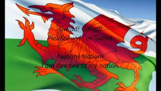 Welsh National Anthem  quotHen Wlad Fy Nhadauquot CYEN [upl. by Eindys326]