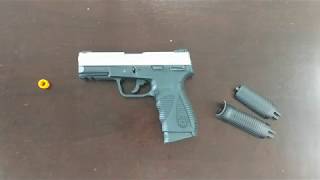 Pistola Airsoft Taurus 247 G2 Silver Dual Tone [upl. by Yorick785]