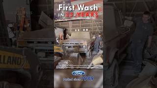 1977 Ford F250 Barn Find First Wash in 35 Years  Satisfying Restoration Transformation [upl. by Nauh720]