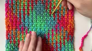 How to color pool in crochet with this great stepbystep guide [upl. by Wyatan]