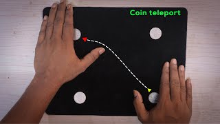 Best Coin Teleport Closeup Magic Trick  Art of Magic Channel [upl. by Grantham614]