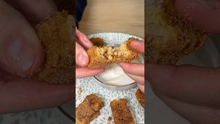 POSTRE de MANZANA en AIR FRYER 🤤 postresaludable [upl. by Mimajneb]