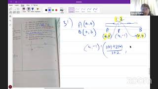 EQN OF LINE  MATHS  ICSE  10 STD  LAST EXC REVISION [upl. by Tansy]