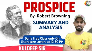 Prospice By Robert Browning summary and explanation  English Literature [upl. by Adalheid]