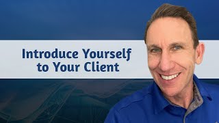 Build rapport with client  introduce yourself the right way in 2021 [upl. by Gilbertson]