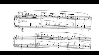 Gabriel Faure Sicilienne  Piano  Score video [upl. by Nivac]