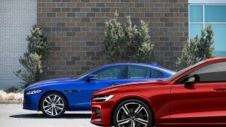 2019 Volvo S60 T6 RDesign Vs 2018 Jaguar XE 25t RSport [upl. by Mcwherter]