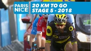 20 kilometers to go  Stage 5  ParisNice 2018 [upl. by Eninahs]