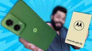 Motorola moto G35 5g unboxing price amp first look [upl. by Neumark]