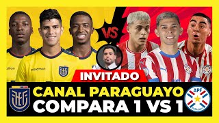 Comparación jugador por jugador Ecuador vs Paraguay  Fecha 9 Eliminatorias Mundial 2026 🇪🇨🇵🇾🏆 [upl. by Neevan]