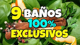 9 baños 100 exclusivos para la buena Suerte y el Dinero 2022 [upl. by Yared776]