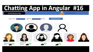 Social Networking Project in Angular for beginner  Day16 [upl. by Alten]