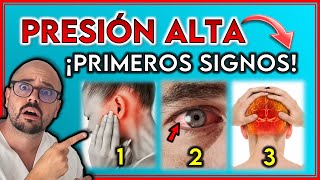 ESTOS son los PRIMEROS SIGNOS de la PRESIÓN ALTA  ¡SÍNTOMAS SILENCIOSOS de PRESION ALTA [upl. by Nathanael]