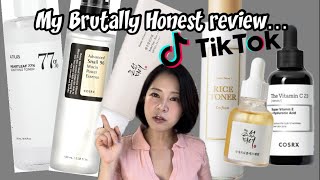 I tried TIKTOK VIRAL Korean skincare… an honest review Not sponsored [upl. by Bliss]