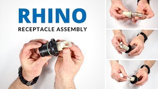 Rhino Connector  Receptacle Assembly [upl. by Kern]