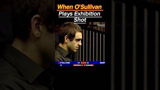 Ronnie OSullivan snooker Exhibition shot on Colour ronniesnooker [upl. by Sucam989]