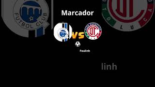 Marcador Toluca VS Querétaro J12 Liga MX [upl. by Waldos]